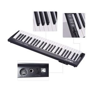 Controlador MIDI KS49C de 49 teclas Worlde - Image 6