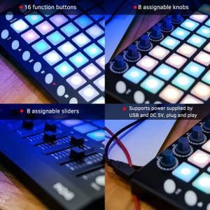 Controlador MIDI Orca Pad48 de 48 Pads Worlde - Image 6