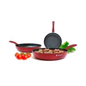 Juego de Sartén Grafito lite 3 piezas Warenhaus - Image 5