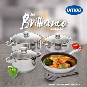 Set de Ollas de 8 piezas brillante 7559 Umco - Image 5