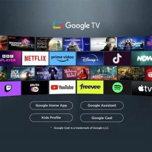 Smart tv de 55p Led Google tv 55P6K TCL - Image 5
