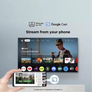 Smart tv de 55p Led Google tv 55P6K TCL - Image 6