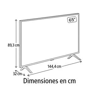 Smart tv de 65p Google tv Led 65P6K TCL - Image 7