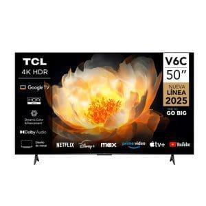 Smart tv de 50p Google tv Led 4K 50V6C TCL - Image 1