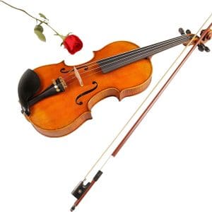 Violín 4/4 Contrachapado flameado MVA201E Phoenix - Image 8