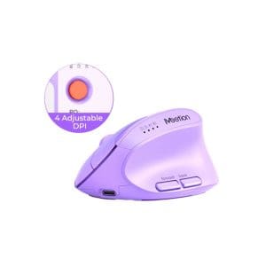 Mouse inalambrico Vertical MT-BTM008 Meetion - Image 3