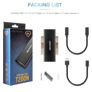 Disco Solido Externo 256GB HS-ESSD-T200N TIipo C Hikvision - Image 6