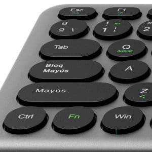 Teclado Inalámbrico Keyglider Dual KCK-550S Klip Xtreme - Image 4