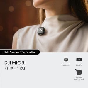Micrófonos Inalámbricos Mic 3 (1TX + 1RX) DJI - Image 5