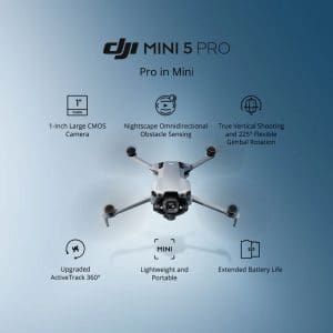 Dron Mini 5 Pro Fly More Combo RCN3 DJI - Image 12