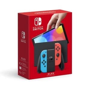 Nintendo Switch Oled Red/Blue - Image 5