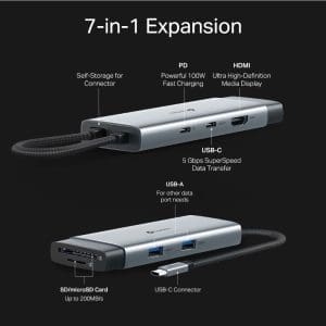 Hub Puerto 7 en 1 USB-C con HDMI UH7020C Tp-Link - Image 10