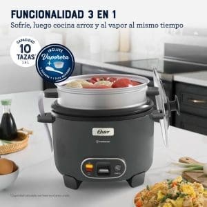 Olla Arrocera 3 en 1 10 tazas CKSTRC10DFSKE-013 Oster - Image 3