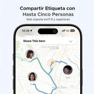 Localizador inteligente Bluetooth CM816 45297 Ugreen - Image 5