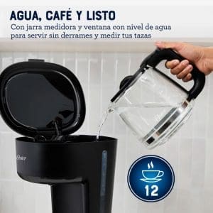 Cafetera de Vapor 12 tazas BVSTDCS121B-013 Oster - Image 5