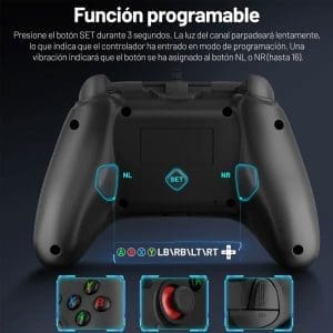 Gamepad Gaming 6 en 1 Negro GC100B/LA AOC - Image 7