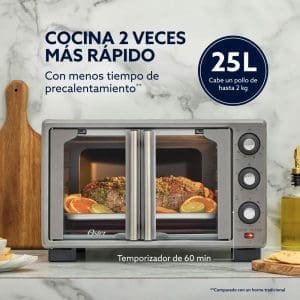 Horno + Freidora de Aire de 25 Litros TSSTTV25FDMAFNS-013 Oster - Image 6