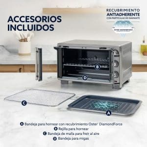 Horno + Freidora de Aire de 25 Litros TSSTTV25FDMAFNS-013 Oster - Image 7