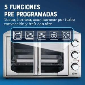 Horno + Freidora de Aire de 42 Litros TSSTTV25FDMAFNS-013 Oster - Image 9