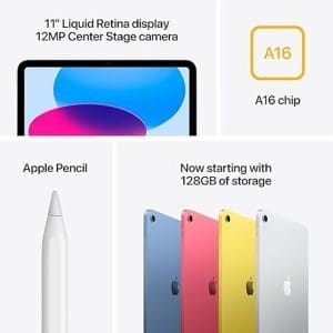iPad de 11p 256GB/A16 Wifi Apple - Image 6