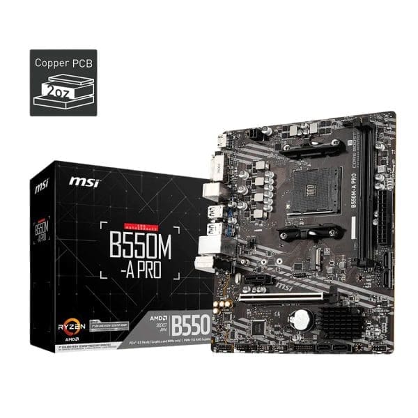 MAINBOARD-RYZEN-AMD-SOCKET-AM4-B550M-A-PRO-MSI---1