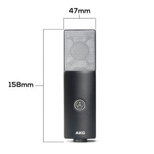 Micrófono Condensador de Diafragma Grande C104 AKG - Image 9