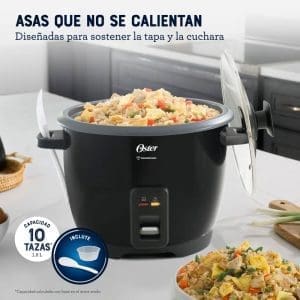 Olla Arrocera de 10 Tazas 1.8L CKSTRCB10DFBLK-013 Oster - Image 9