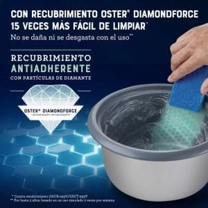 Olla Arrocera de 10 Tazas 1.8L CKSTRCB10DFBLK-013 Oster - Image 8