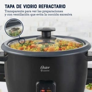 Olla Arrocera de 10 Tazas 1.8L CKSTRCB10DFBLK-013 Oster - Image 7