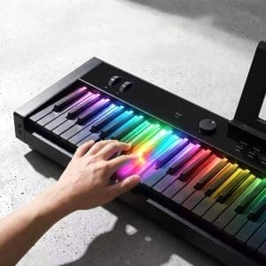 Piano Digital de 88 Teclas S267 PVC Beisite - Image 5