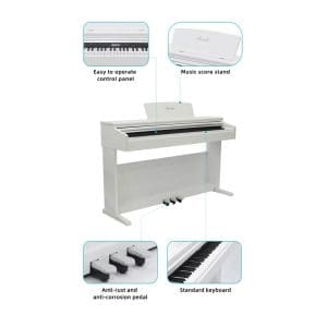 Piano Digital B96 PVC Beisite - Image 13