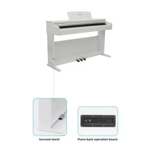 Piano Digital B96 PVC Beisite - Image 12