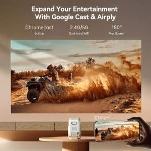 Proyector de Video T2 Ultra Blanco WPD24 Wanbo - Image 12