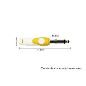 Cable para Instrumentos 6m 1/4"mono a 1/4"mono LGI-201 Kirlin - Image 30