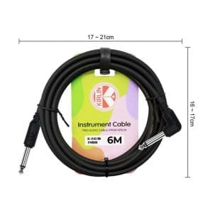 Cable para Instrumentos 6m 1/4"mono a 1/4"mono IC-242 Kirlin - Image 5