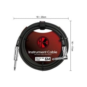 Cable para Instrumentos 6m 1/4"mono a 1/4"mono IPCV-242 Kirlin - Image 7