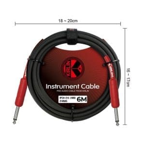 Cable para Instrumentos 6m 1/4"mono a 1/4"mono IPCH-241 Kirlin - Image 17