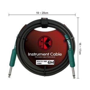 Cable para Instrumentos 6m 1/4"mono a 1/4"mono IPCH-241 Kirlin - Image 8