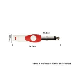 Cable para Instrumentos 6m 1/4"mono a 1/4"mono LGI-201 Kirlin - Image 25