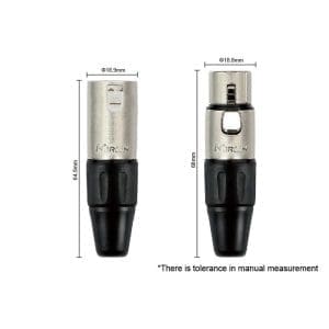 Cable de Micrófono Profesional 10m MPC-480PB/BK Kirlin - Image 5