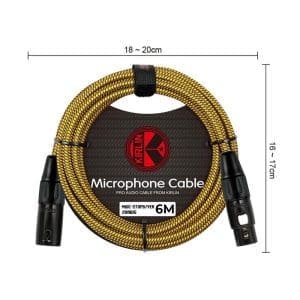 Cable para Micrófono 8m MWC-270PB Kirlin - Image 25