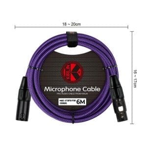 Cable para Micrófono 8m MWC-270PB Kirlin - Image 19