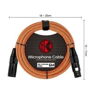 Cable para Micrófono 8m MWC-270PB Kirlin - Image 16