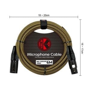 Cable para Micrófono 8m MWC-270PB Kirlin - Image 10