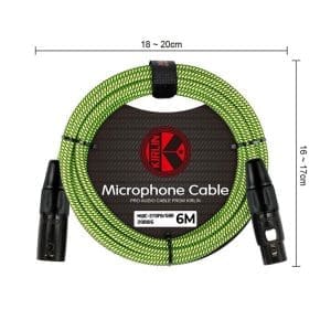 Cable para Micrófono 8m MWC-270PB Kirlin - Image 13