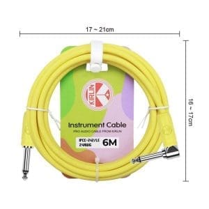 Cable para Instrumentos 6m 1/4"mono a 1/4"mono IPCC-242 Kirlin - Image 17