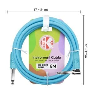 Cable para Instrumentos 6m 1/4"mono a 1/4"mono IPCC-242 Kirlin - Image 14
