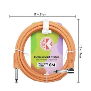 Cable para Instrumentos 6m 1/4"mono a 1/4"mono IPCC-242 Kirlin - Image 8