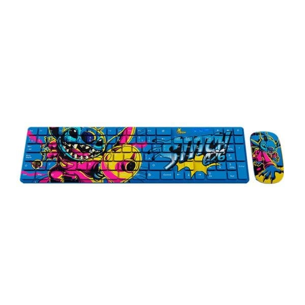 COMBO-TECLADO+MOUSE-INALAMBRICO-STITCH-626-XTK-D312ST-XTECH---1