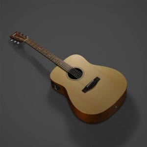 Guitarra Electroacústica FX400 Natural Satín Yamaha - Image 5